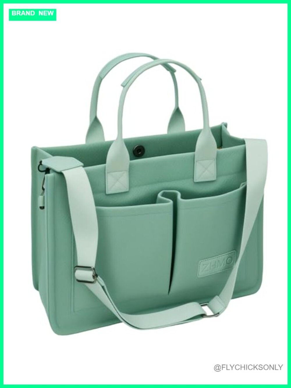 Canvas Tote Bag for Women, Laptop Crossbody Bag, Travel Work Handbag